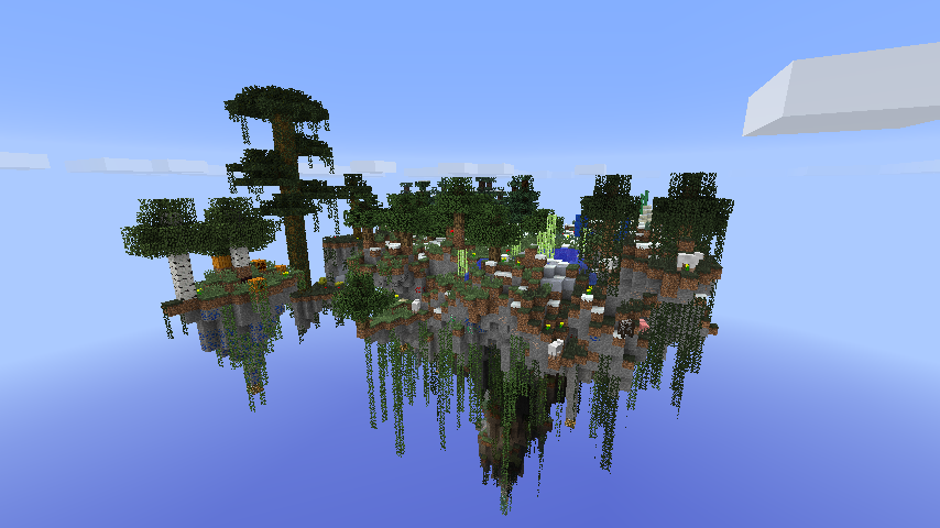 Карта на выживание ДЕРЕВЕНСКАЯ ЖИЗНЬ 1.0 для Minecraft 1.5.1