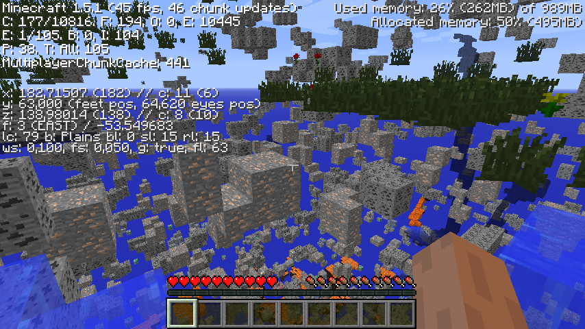 Скачать чит X-Ray Mod для Minecraft 1.5.2